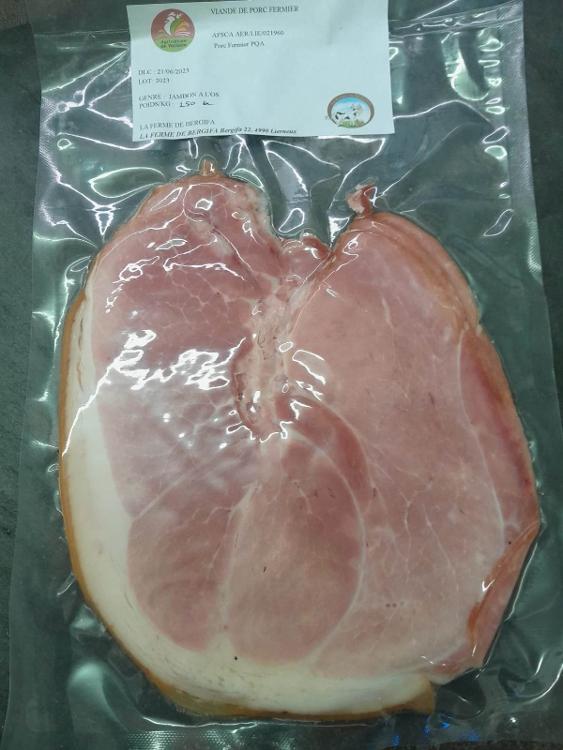 Jambon à l'os 4 tranches