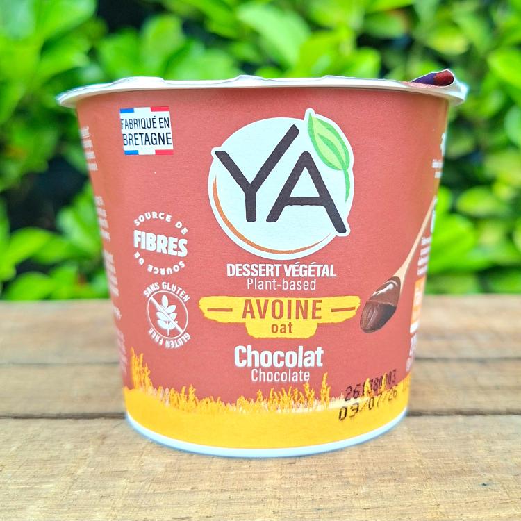 Crème végétale avoine chocolat