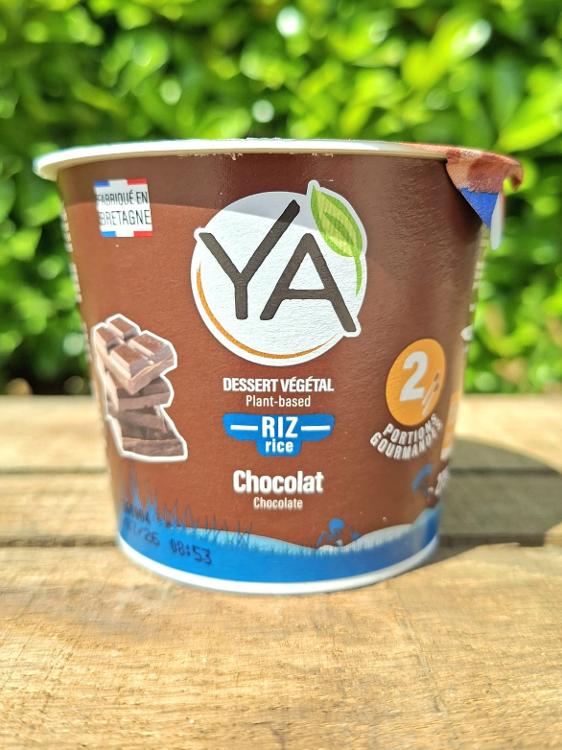 Yaourt végétal au riz et chocolat