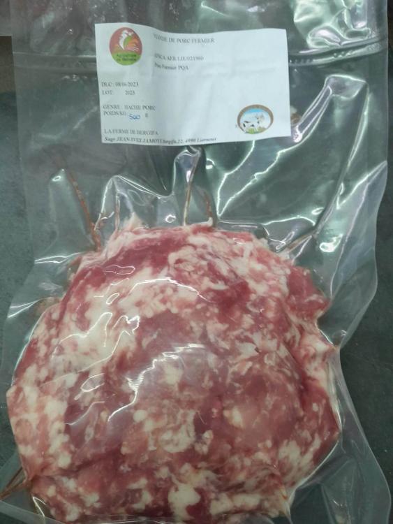 Haché porc
