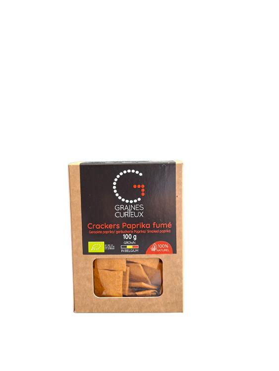 Crackers paprika fumé