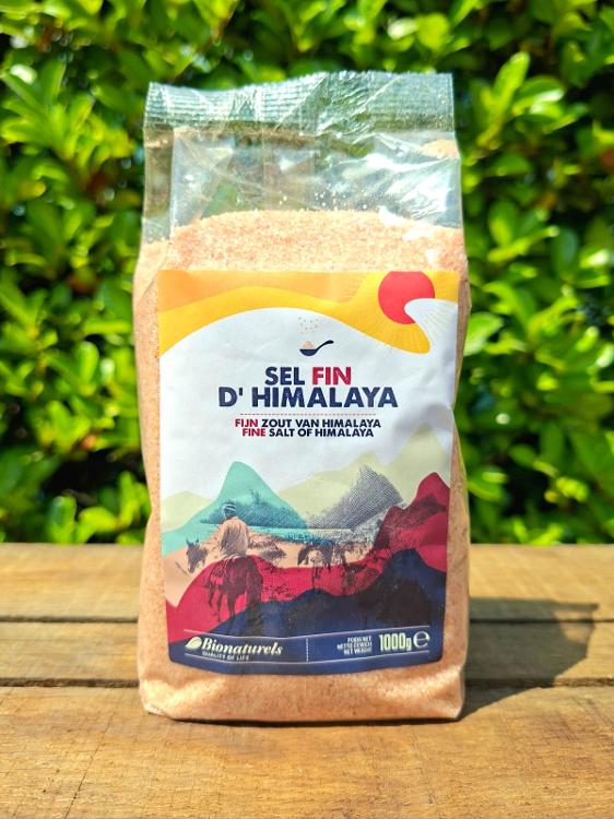 Sel fin de l'Himalaya non raffiné