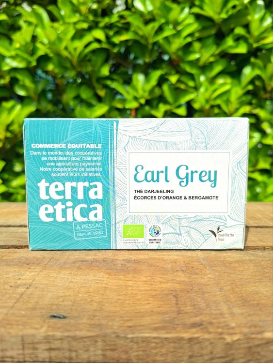 Earl Grey - Darjeeling, écorce d'orange, bergamote (20 sachets)