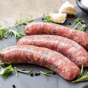 Saucisses veau/porc