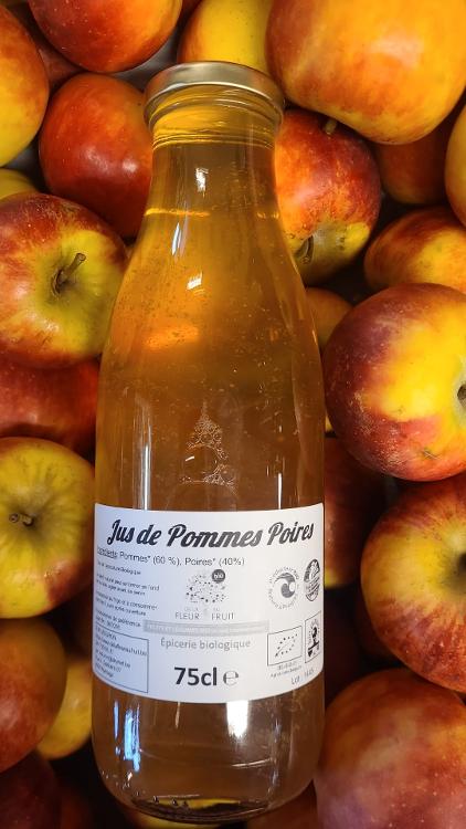 Jus de pomme et poire
