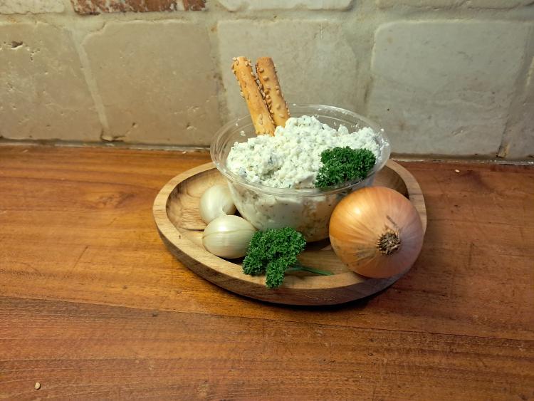 Maquée de chèvre ail et fines herbes