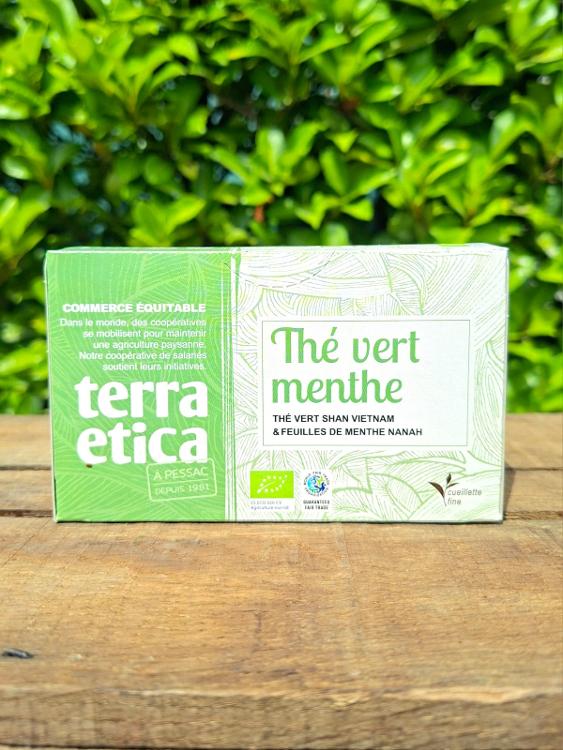 Thé vert Menthe (20 sachets)