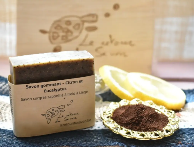 Savon gommant Citron-Eucalyptus - ECHANTILLON (1 par personne)