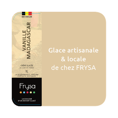 Glace Vanille de Madagascar