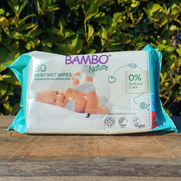 Lingettes humides pour bébé (80 pièces)