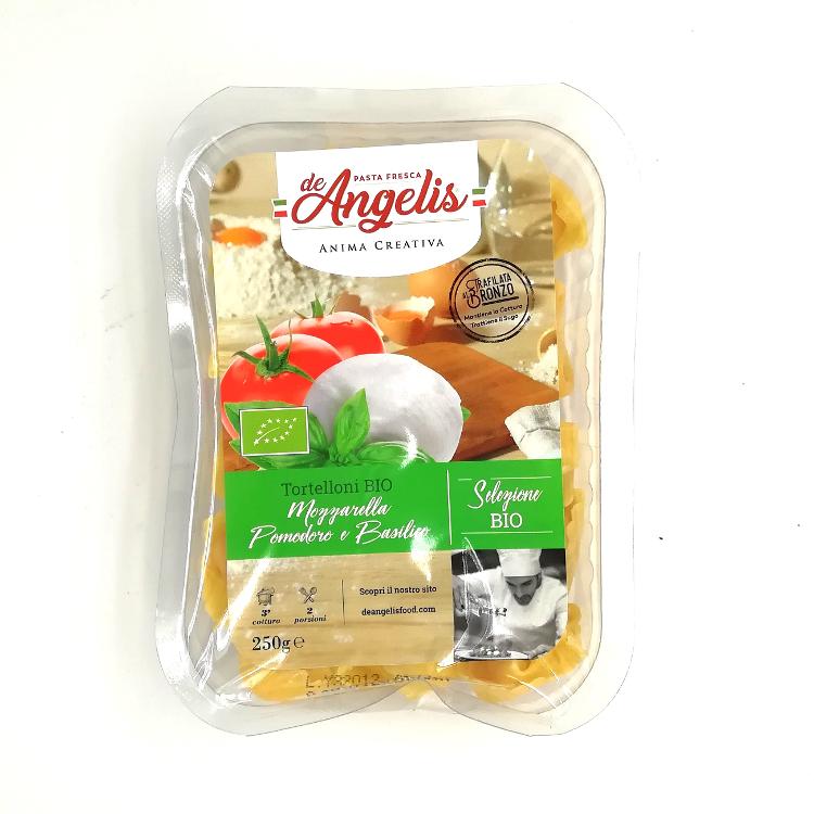 Tortellini mozzarella, tomates & basilic 250gr