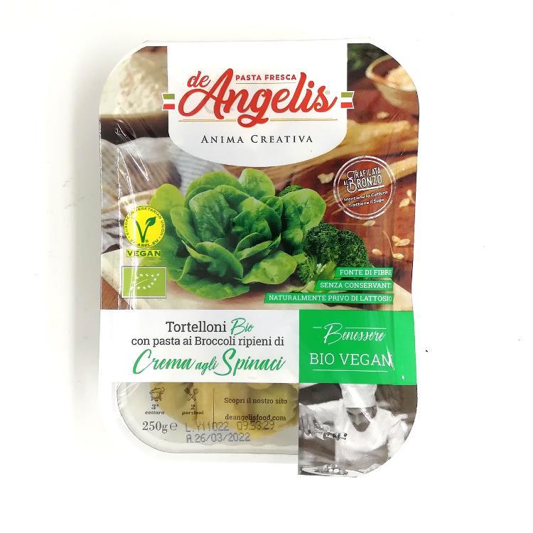Tortellini vegan à la crème d'épinard 250gr