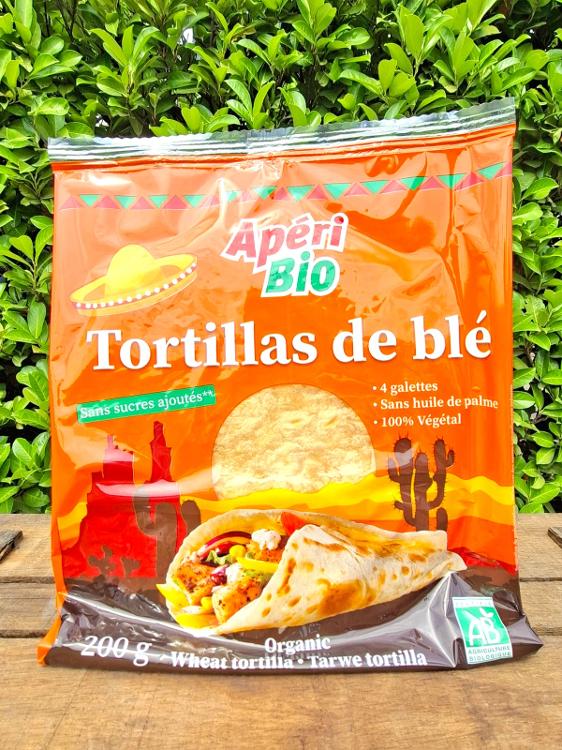 Tortillas de blé 4pce