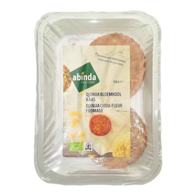 Burgers de quinoa et fromage 2pce