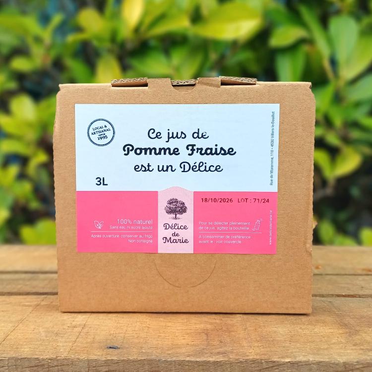 Jus Pomme-Fraise 3 l
