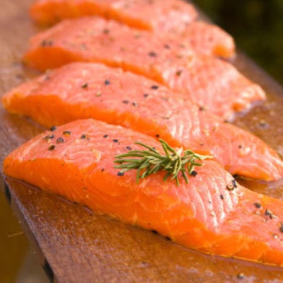 Pavé de saumon frais
