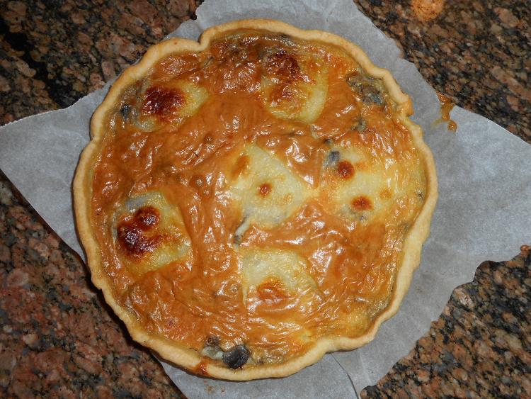Quiche Courgette-chèvre