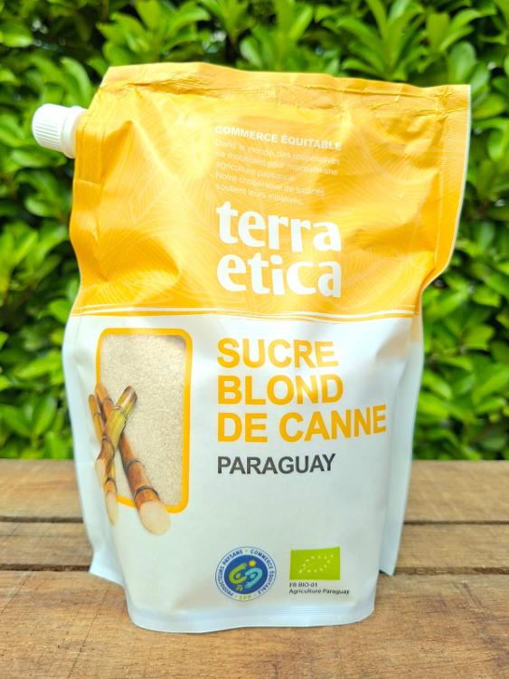 Sucre de canne blond fin