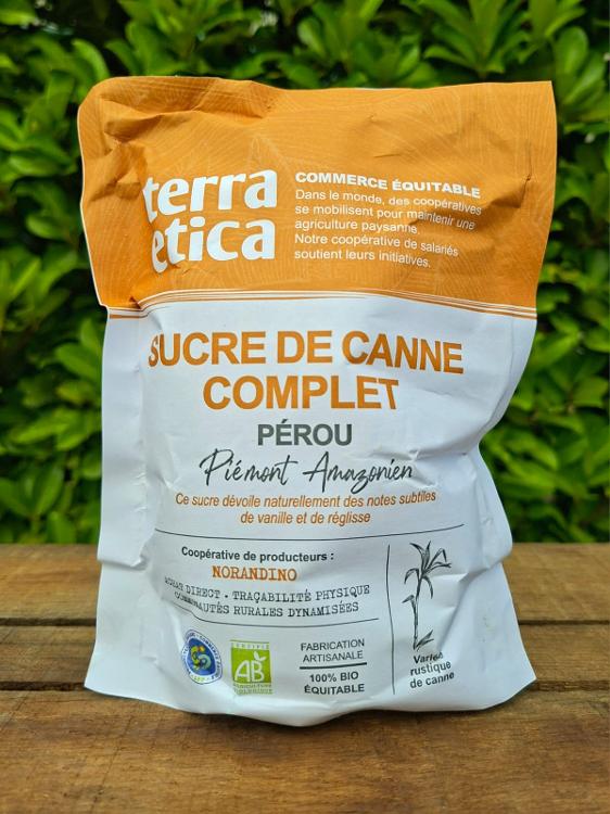 Sucre de canne fin complet 500 gr