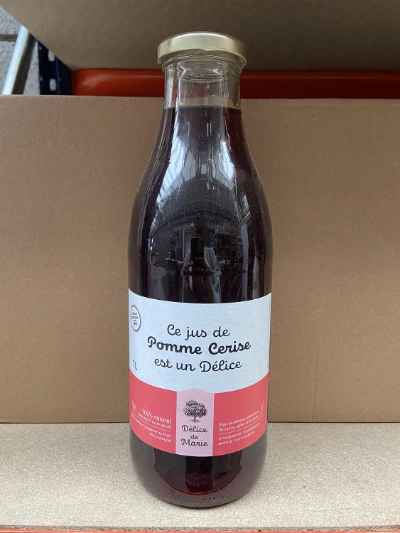 Jus de pomme cerise