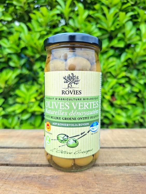 Olives Vertes Conservolia 350gr (dénoyautées)