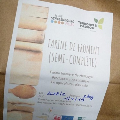 Farine froment semi-complète (Ferme Schalenbourg)