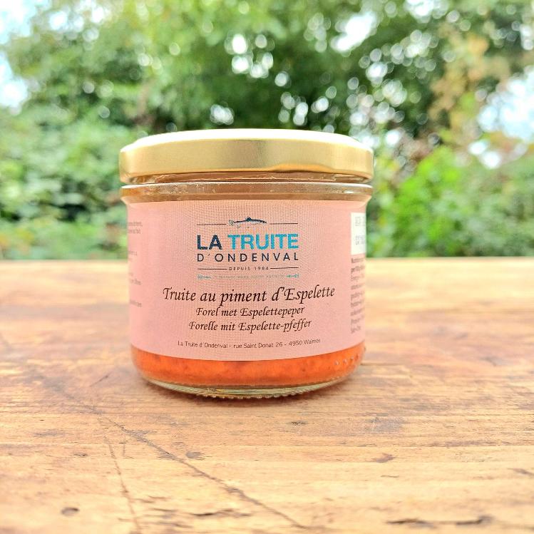 Mousse de truite au piment d'Espelette