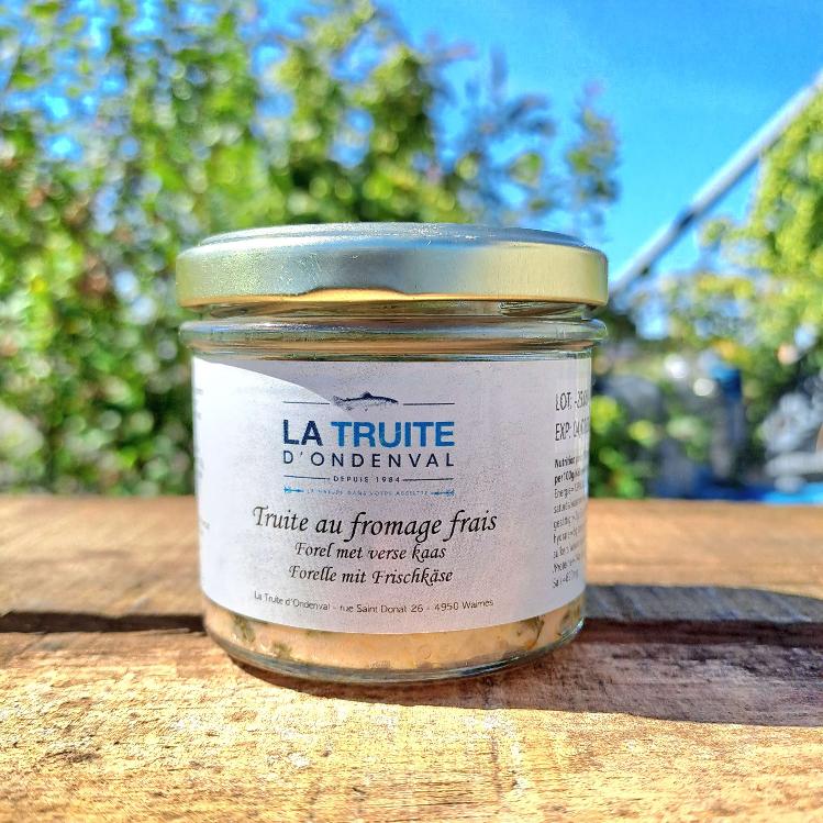 Mousse de truite au fromage frais