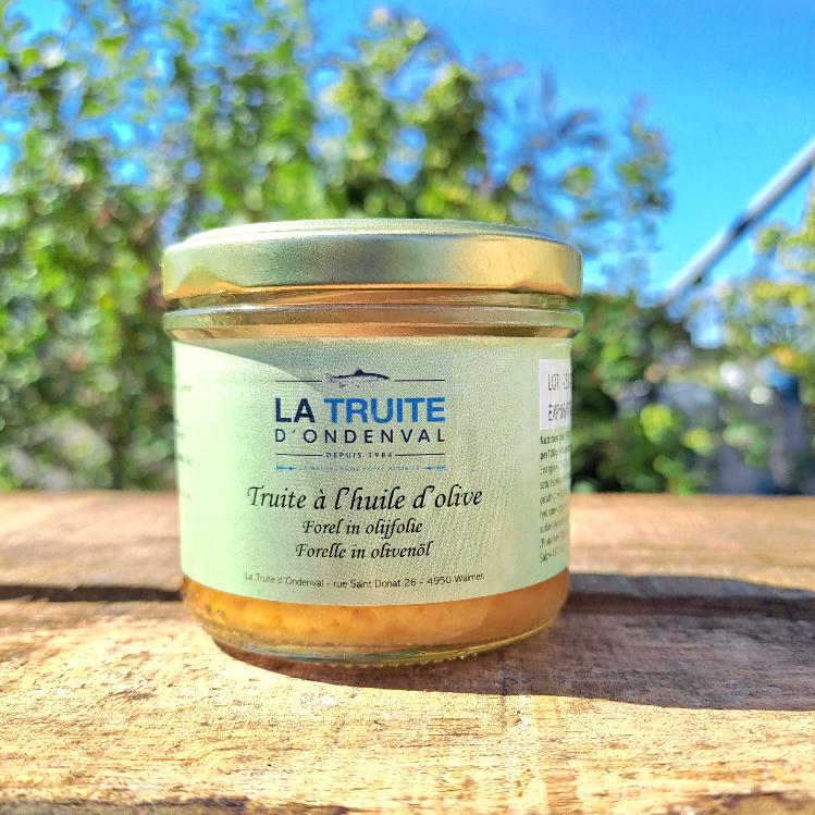 Mousse de truite à l'huile d'olive