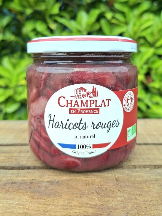 Haricots rouges au naturel 280gr (fabrication artisanale)