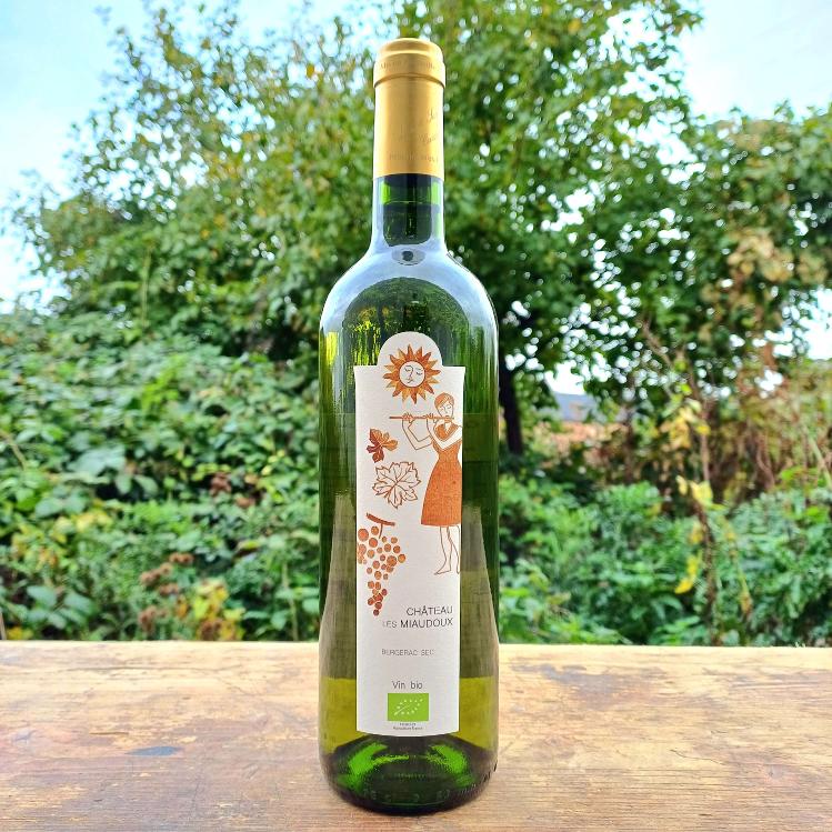 Miaudoux Bergerac 2023 Blanc SEC (12%) 75 cl