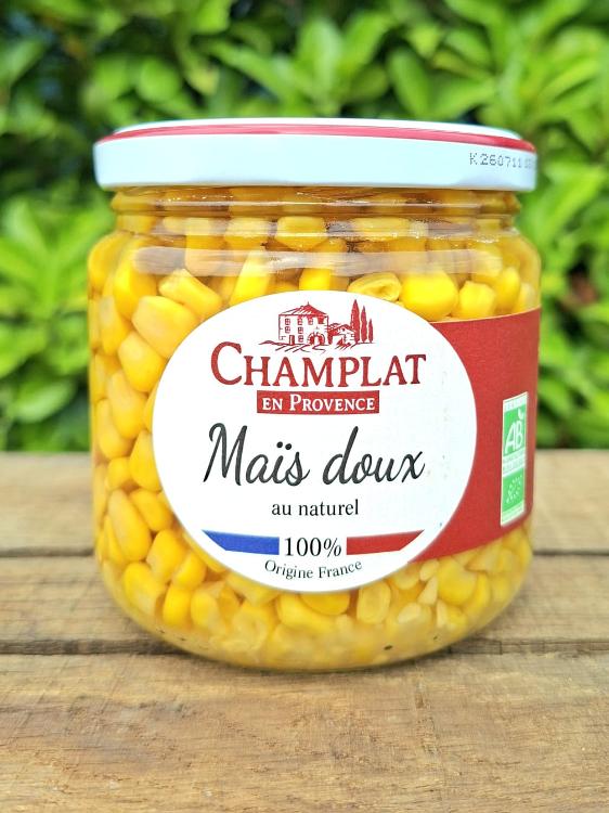 Mais doux au naturel 240gr (fabrication artisanale)