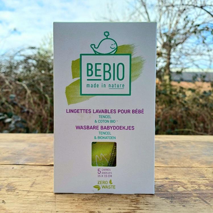 Lingettes lavables pour bébé (5 lingettes)