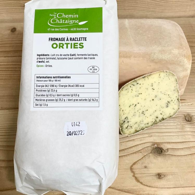 Fromage de vache ortie
