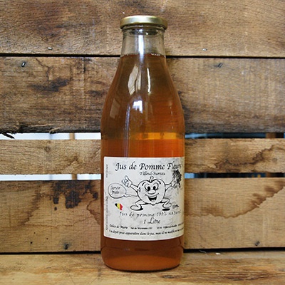Jus de pomme fleurs sureau et tilleul