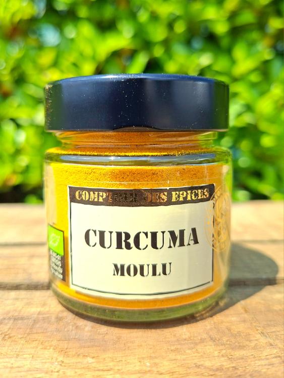 Curcuma moulu