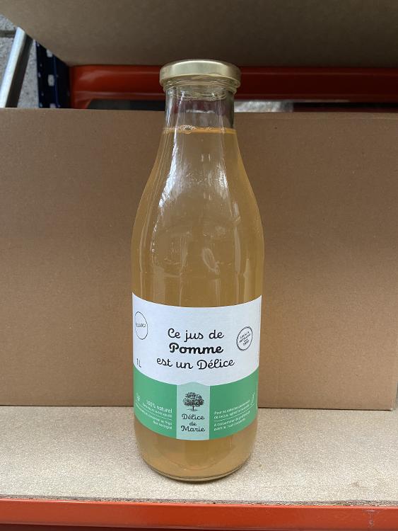 Jus de pomme éclairci