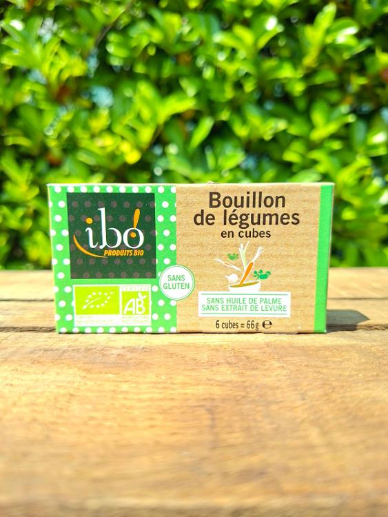 Bouillon aux légumes bio (sans gluten)
