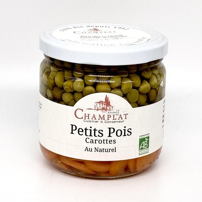 Petits Pois carottes 235gr (fabrication artisanale)