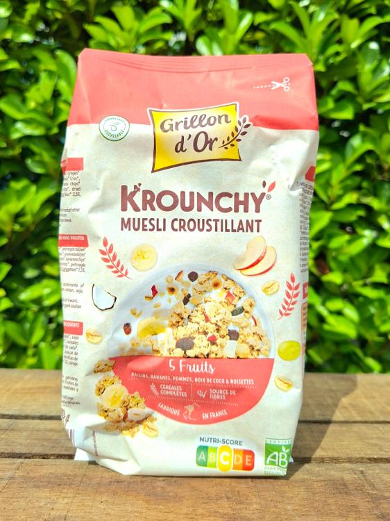 Krounchy 5 fruits 500gr