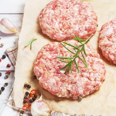 Burgers de porc épicés 4pces