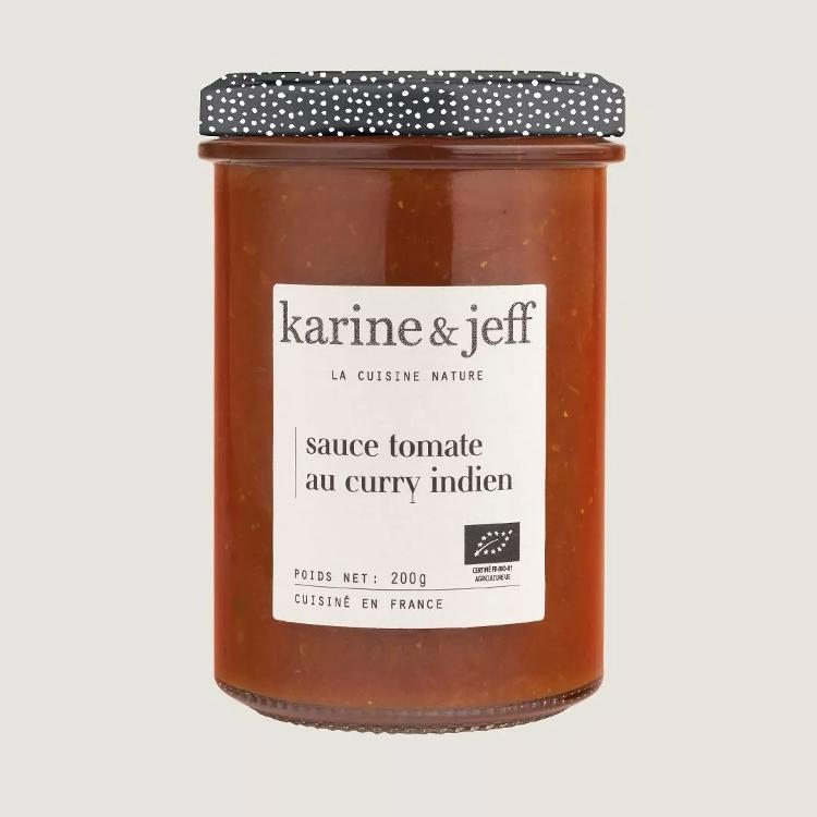 Sauce tomate au curry indien