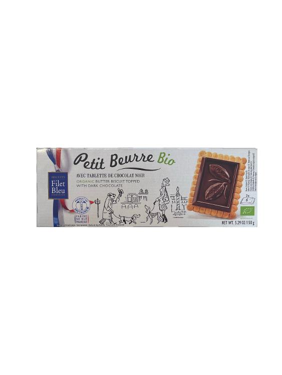 Petit beurre au chocolat noir