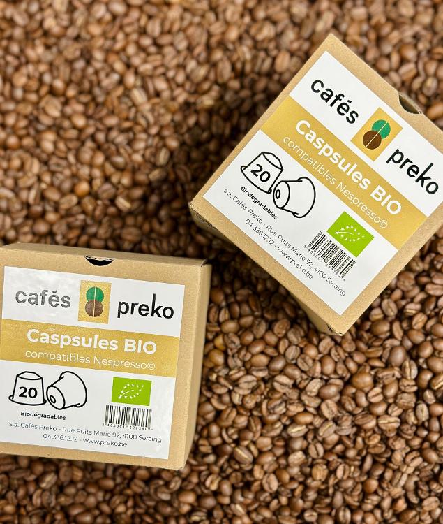 Café Preko Capsules ( BIO compostables ) 20p PROMO