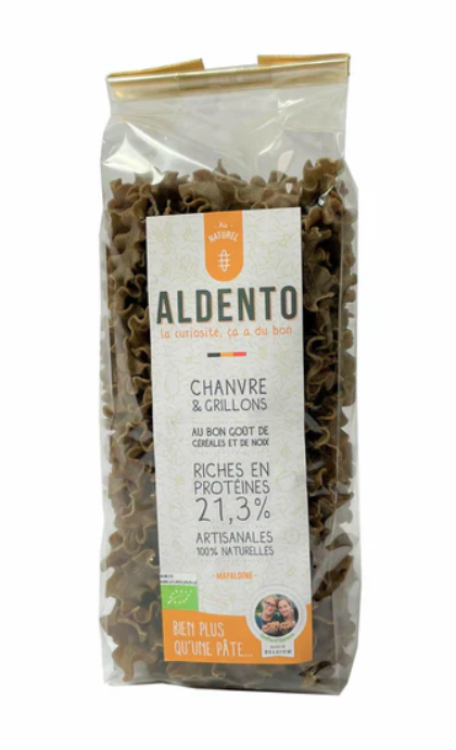 Mafaldine chanvre & grillons - Aldento
