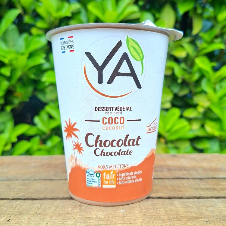 Crème végétale coco chocolat