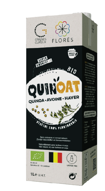 Lait Quinoat bio et belge