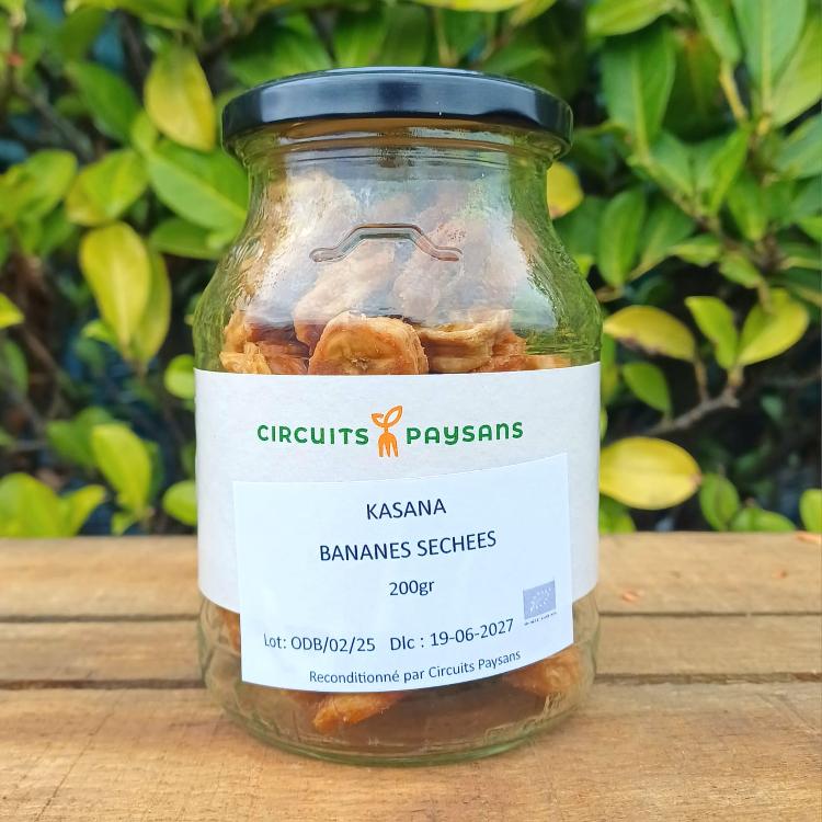 Banane en rondelles