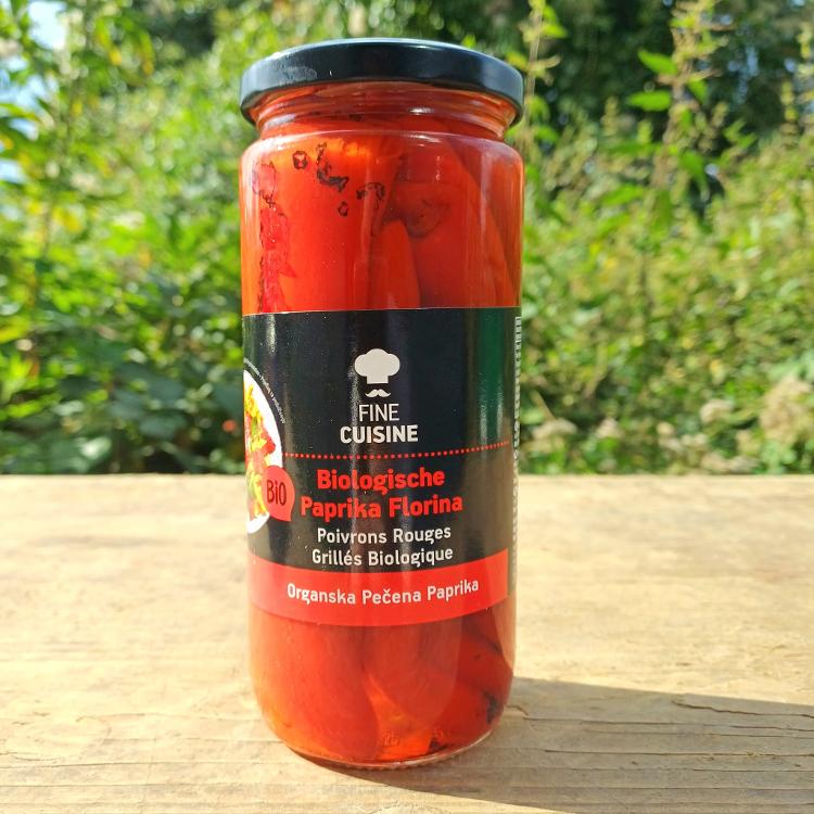 Poivrons rouges grillés