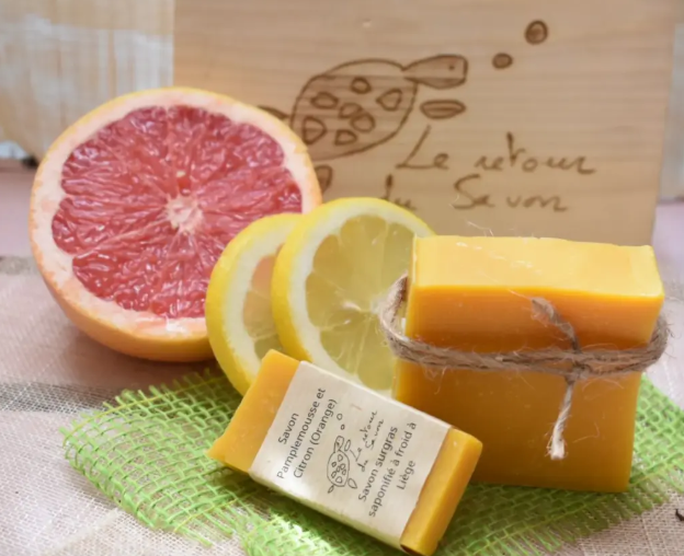 Savon Pamplemousse Citron (orange)